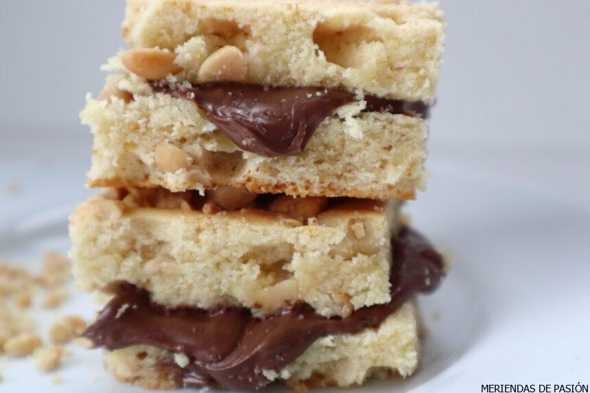 Nutella blondies
