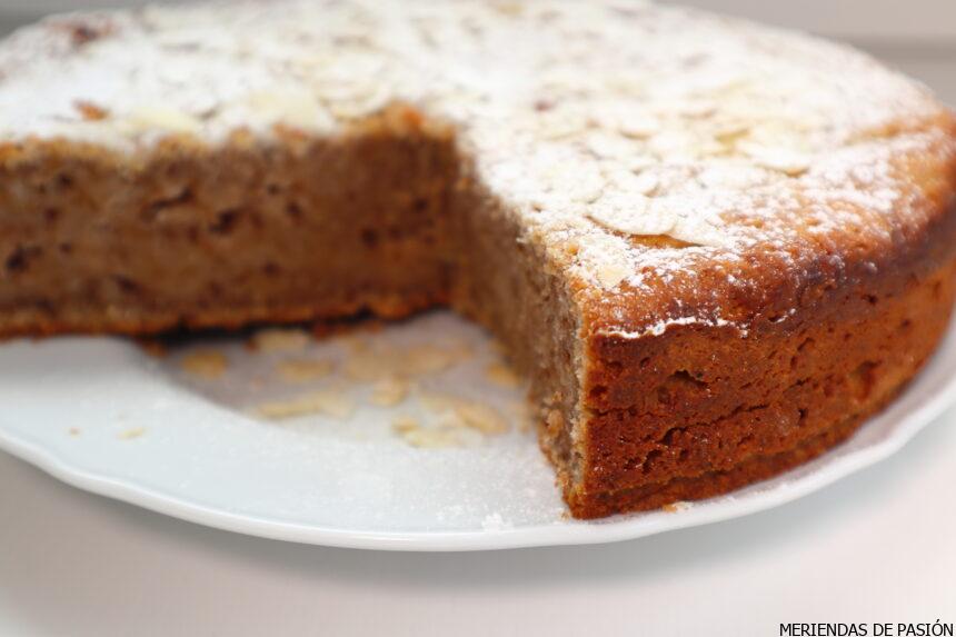 Almond, nuts, ricotta cake