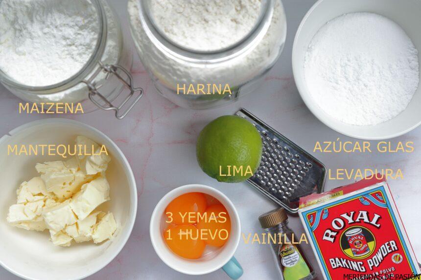 Ingredientes alfajores