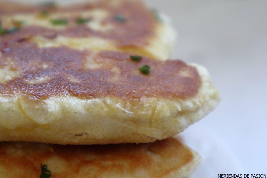 Naan bread with herbs