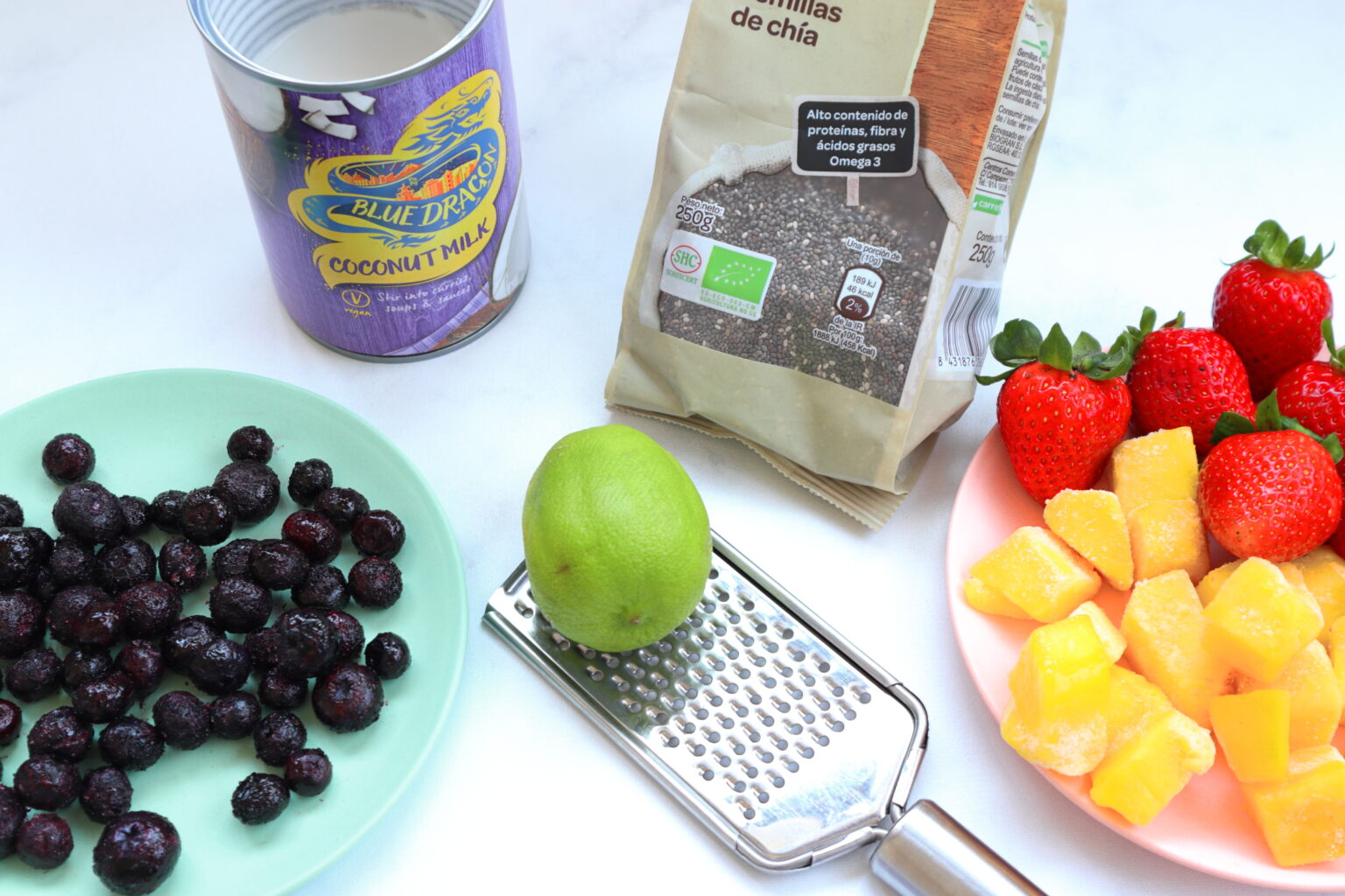Chia and coconut milk pudding meriendas de pasi n