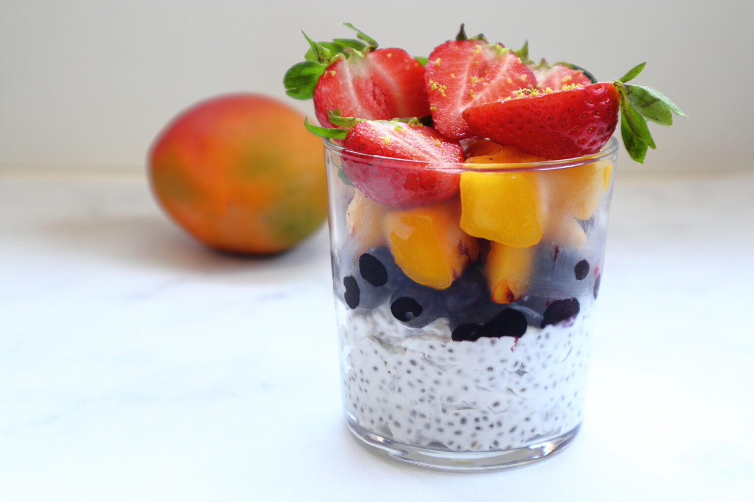 Chia and coconut milk pudding meriendas de pasi n