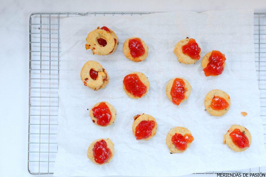 Thyme savory cookies