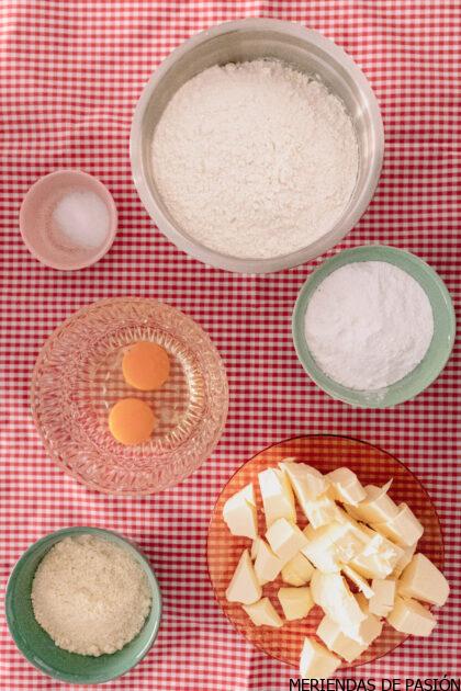 Masa para tarta de fresas con nata