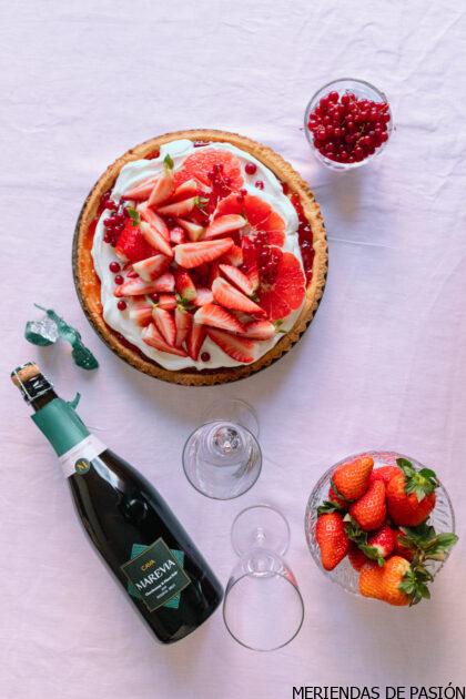 Tartaleta de Fresas con Nata